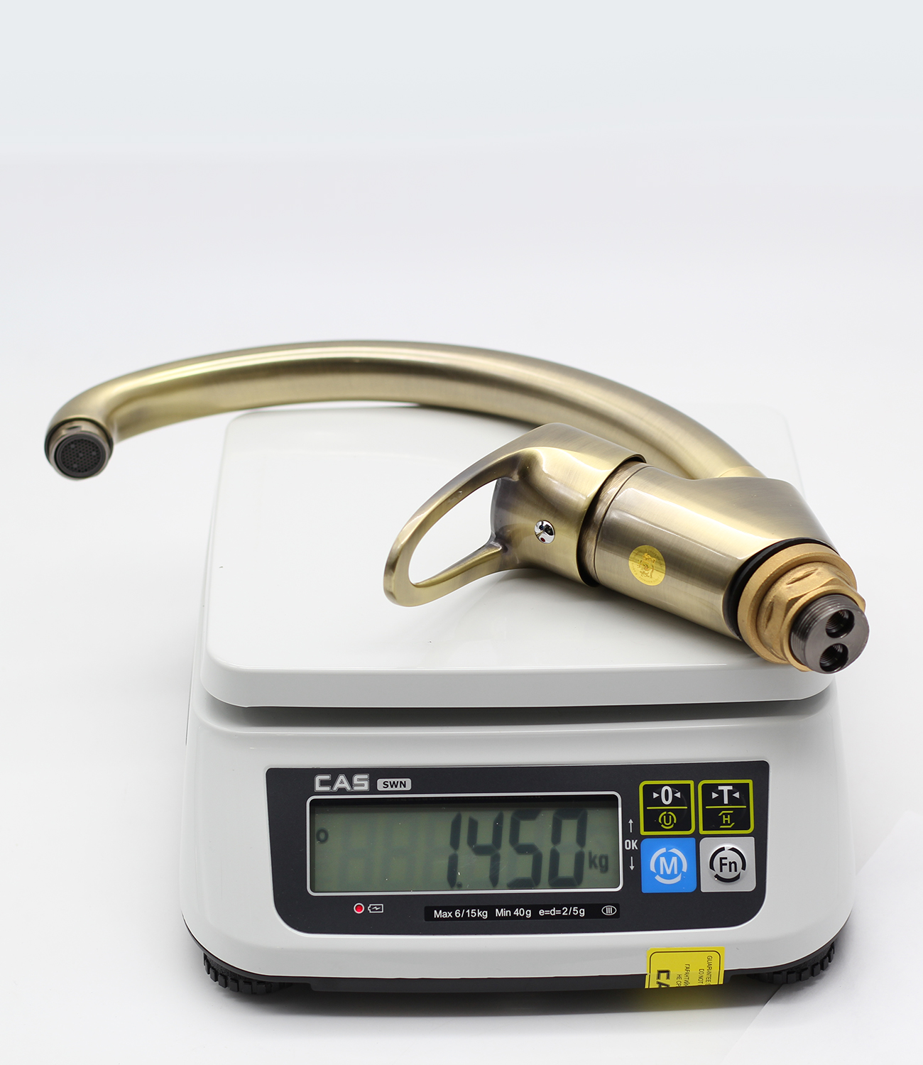 10021-D Смеситель (БРОНЗА) для кухни "GANZER