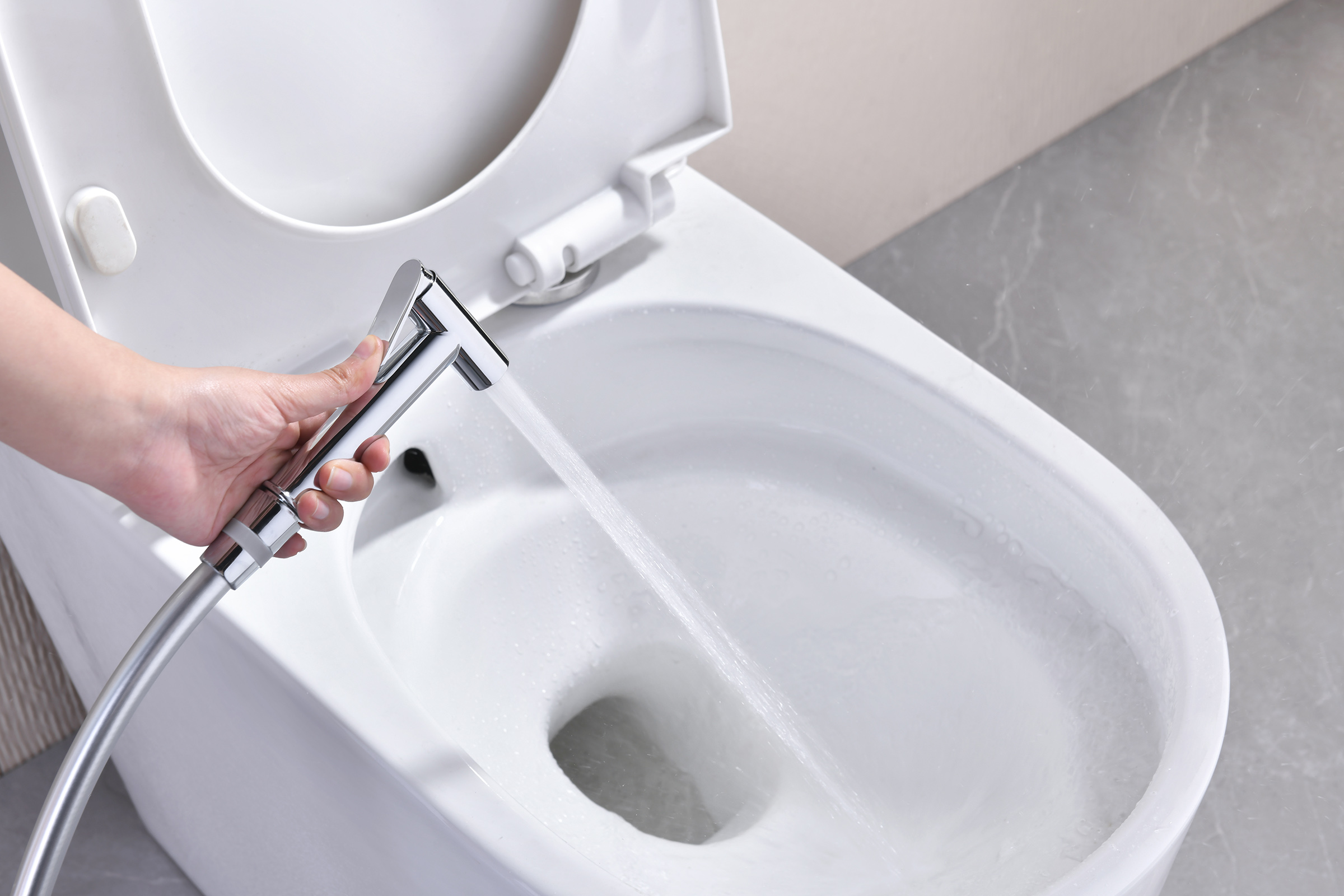 02157 Смеситель встраиваемый с ГИГ. душем (ХРОМ) GANZER (10/1шт)