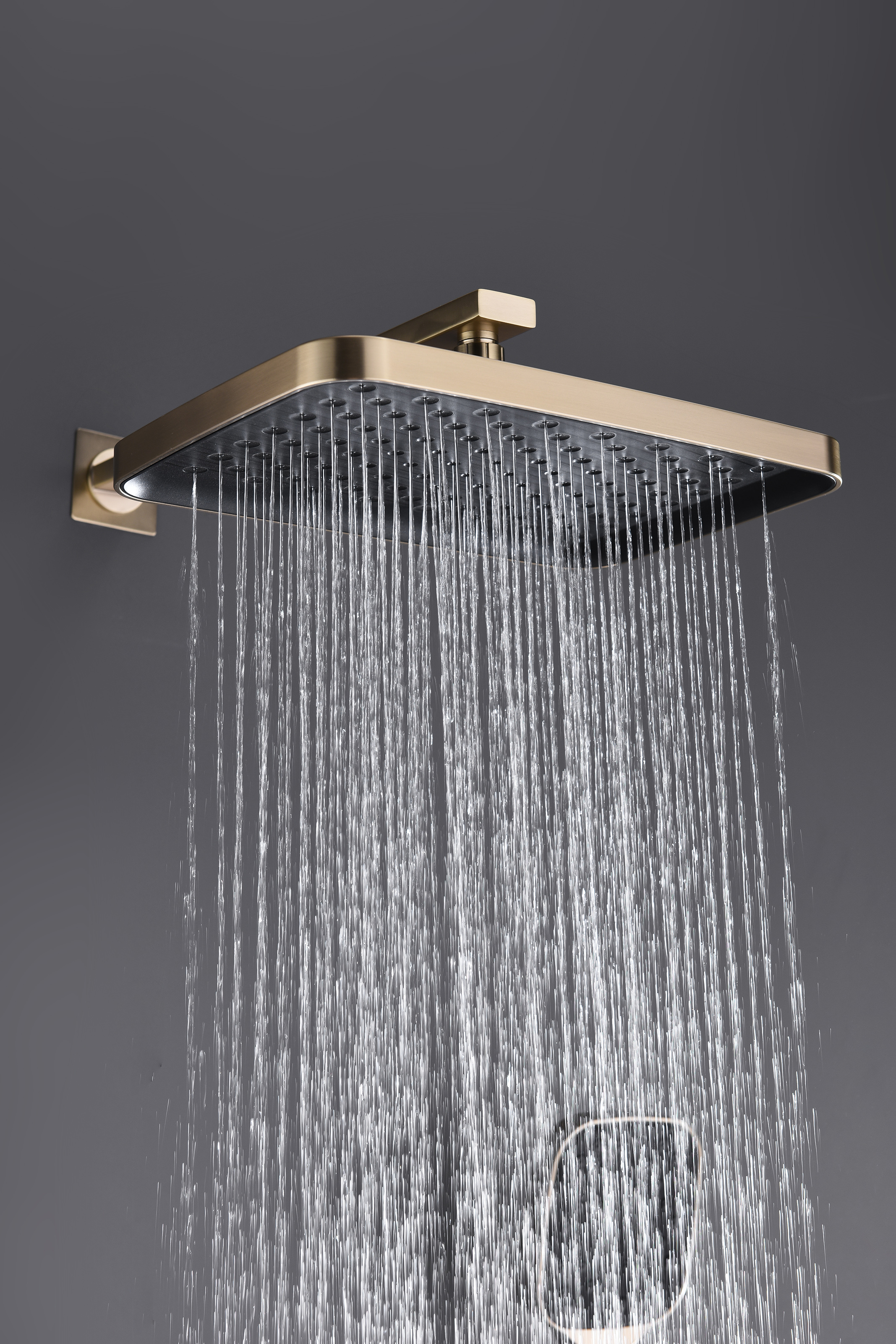 05165-S Смеситель встраиваемый для душа с 3-функ. (Мат. Золото) GANZER (6/1шт)