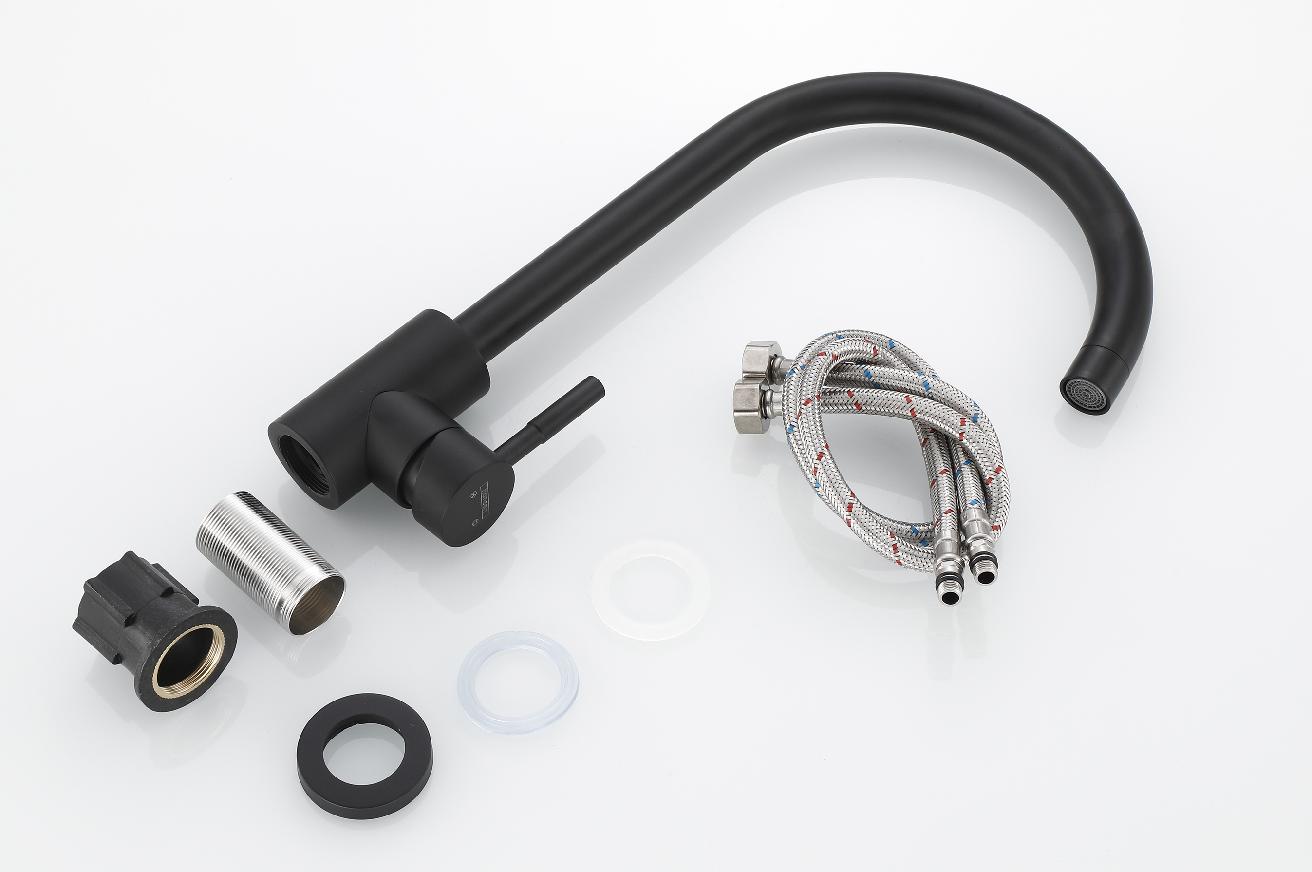 53304-C Смес. из НЕРЖ. для кух. (ЧЕРНЫЙ) HANSEN  (20/1шт)