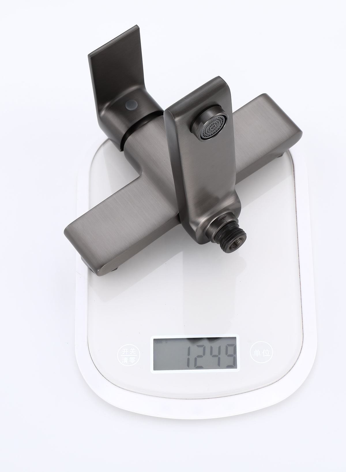 30019-P Смеситель для ванны (ГРАФИТ) HANSEN  (10/1шт)