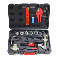 Гидравлический прес-аппарат для надвижных фит. (5шт быст. насад.) ViEiR  (2/1шт)