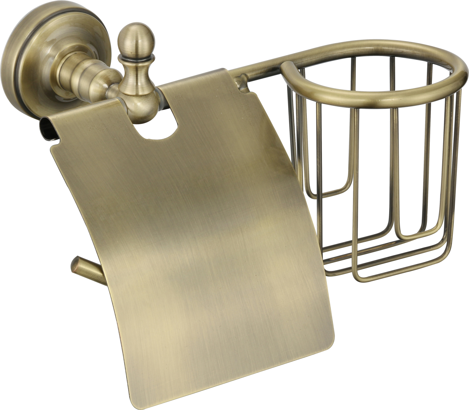 31031L-D Б/держатель+осв. левый (БРОНЗ) GANZER (20/1шт)