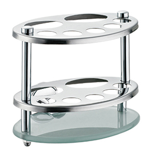 2918 Держатель для зубных щёток и пасты РОТАТО (20/1шт)