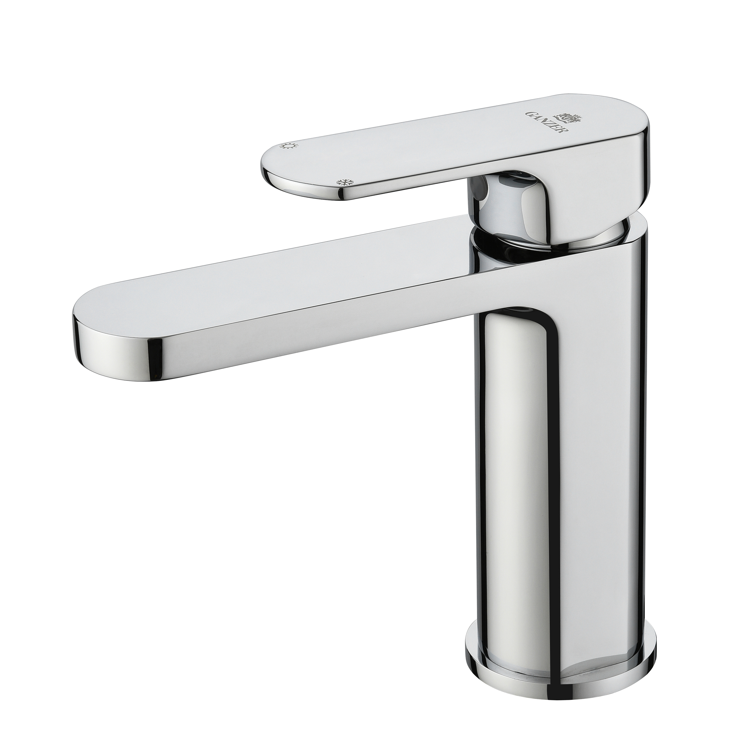 06111 Смеситель од. для раковины (ХРОМ) GANZER (10/1шт)