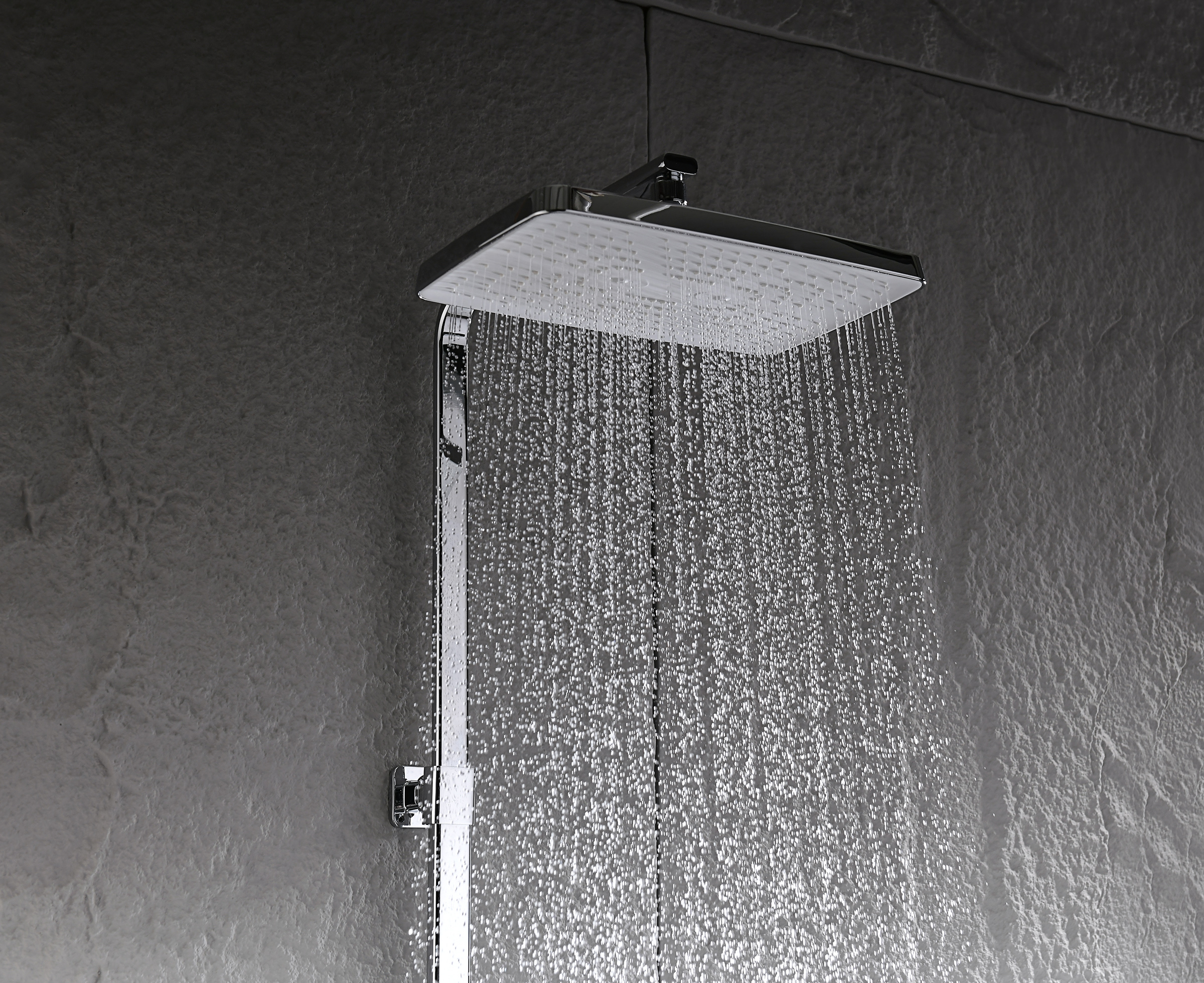 12071 Душевая система с термостатом (ХРОМ) GANZER (5/1шт)