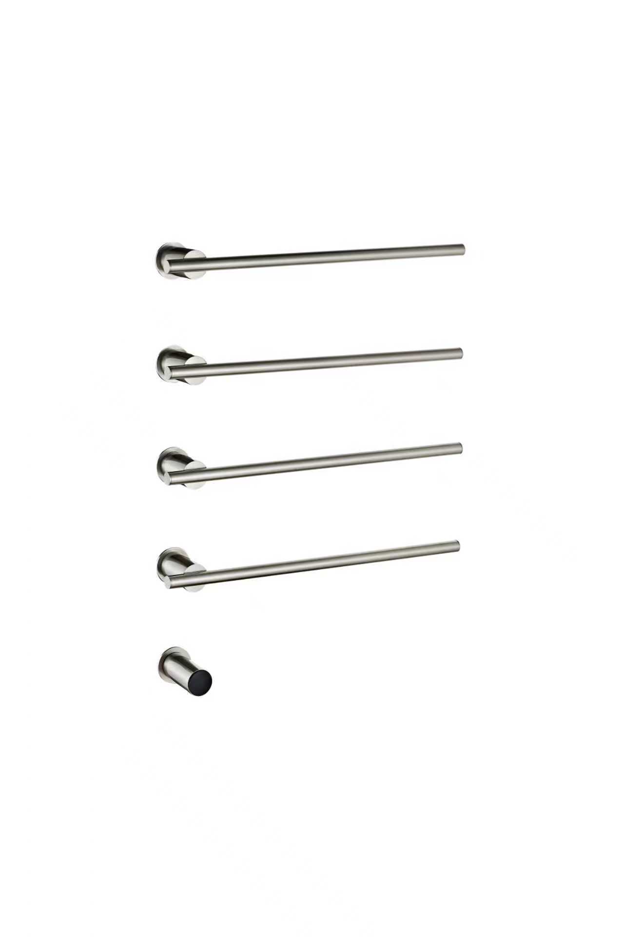 96064-G Встроенный ЭЛ. П-сушител на 4 полки (САТИН)  GANZER (3/1шт)