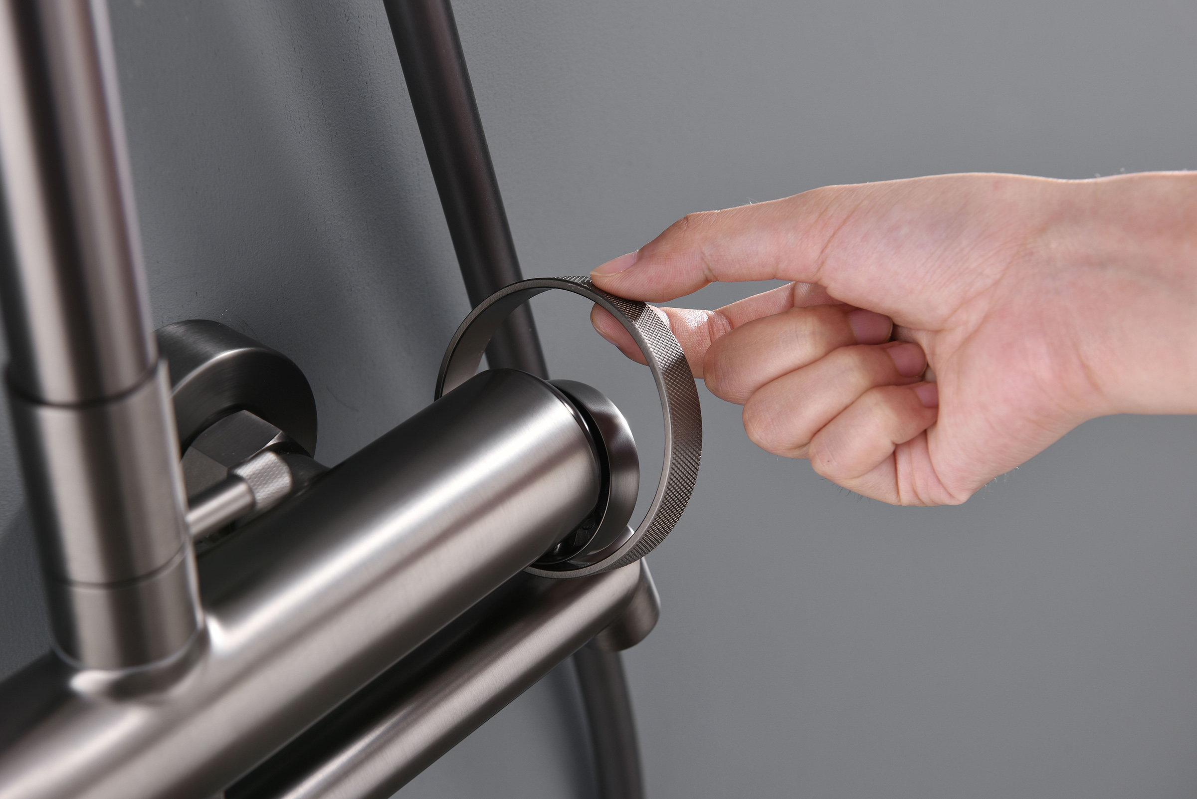 19162-Q Душевая система (ГРАФИТ) GANZER (5/1шт)