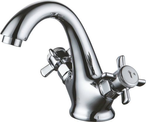 15011 Смеситель для умывальника "GANZER" Л/К