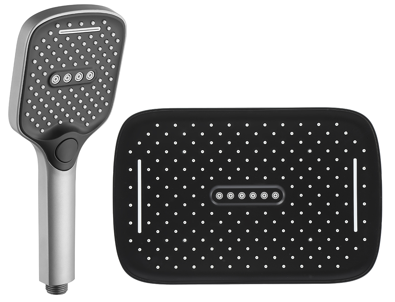 HT3020-3  Набор леек (троп.+ручная, ГРАФИТ) HANSEN (40/1шт)