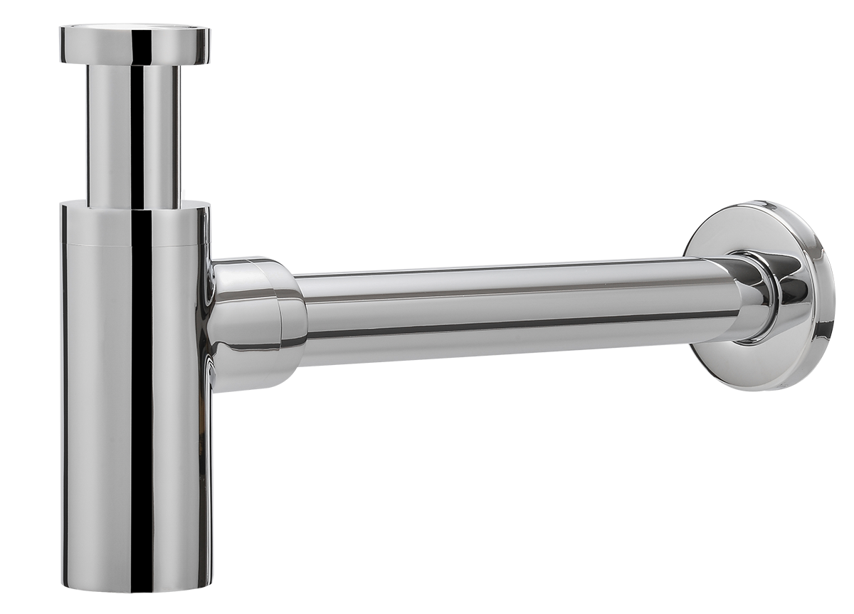 Сифон МЕТАЛЛ. (длинный)  GANZER  (20/1шт)