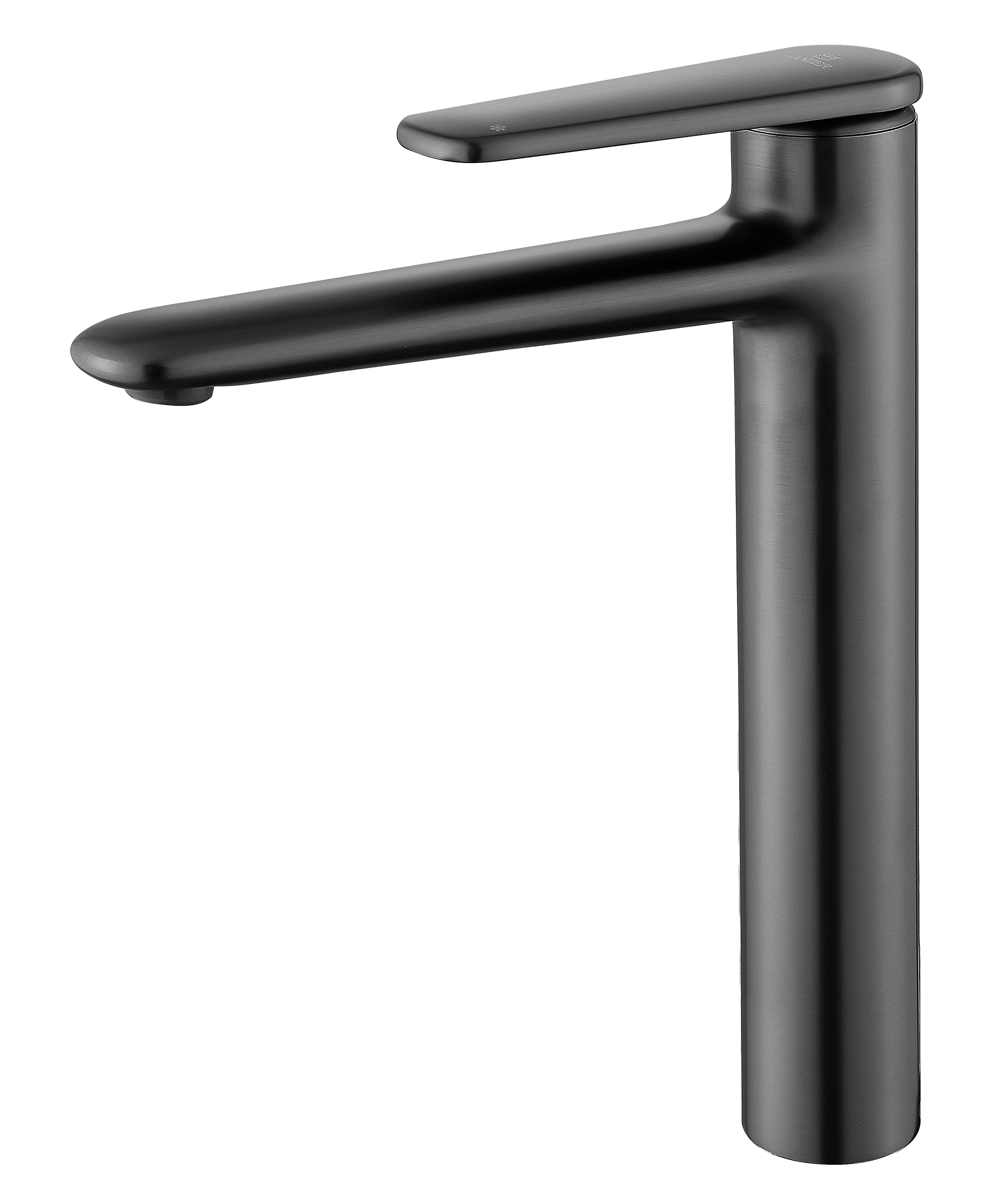 02112-Q Смеситель од. для раковины-чаши (ГРАФИТ) GANZER (10/1шт)