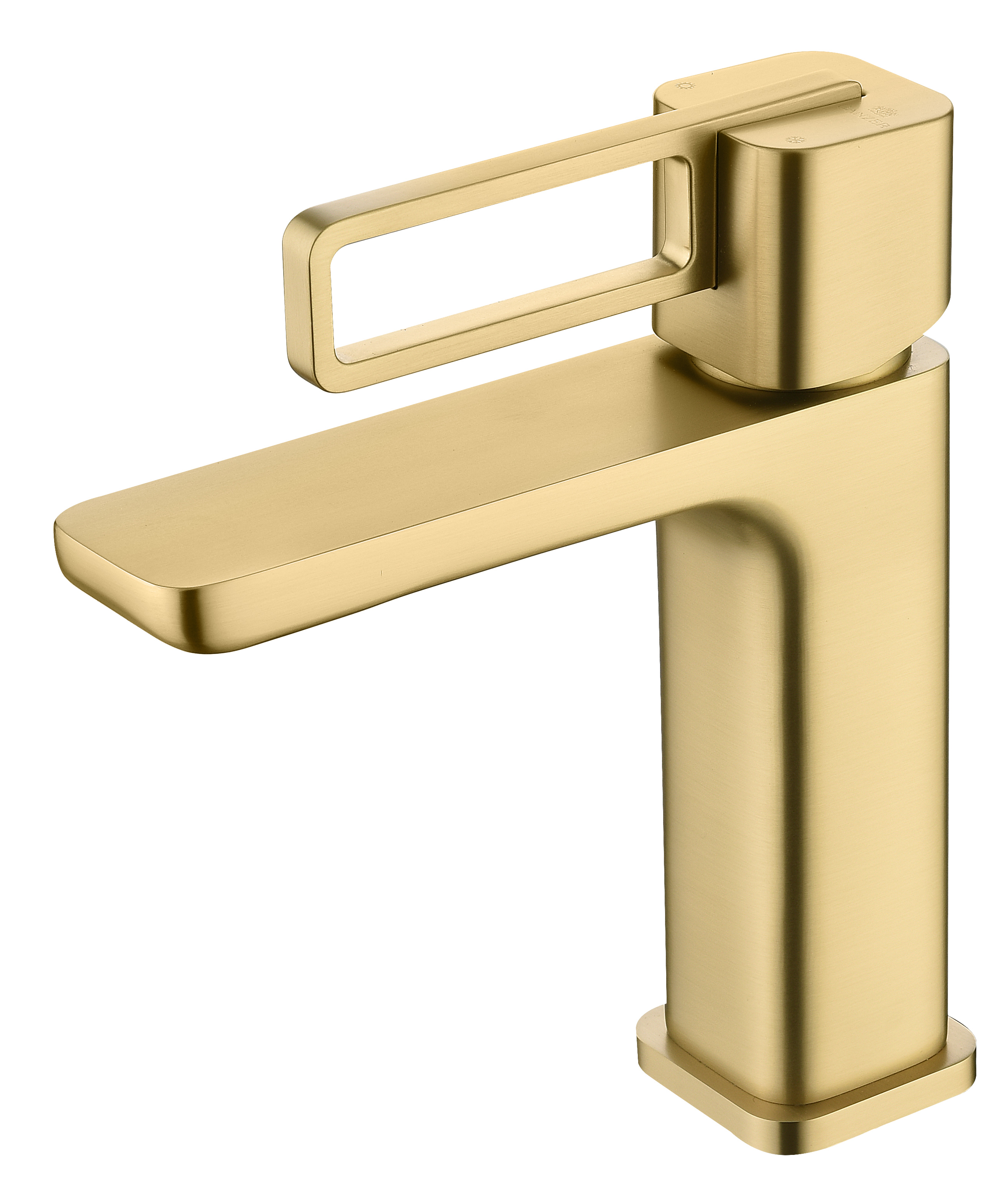 12111-S Смеситель од. для раковины (Мат. Золото) GANZER (10/1шт)