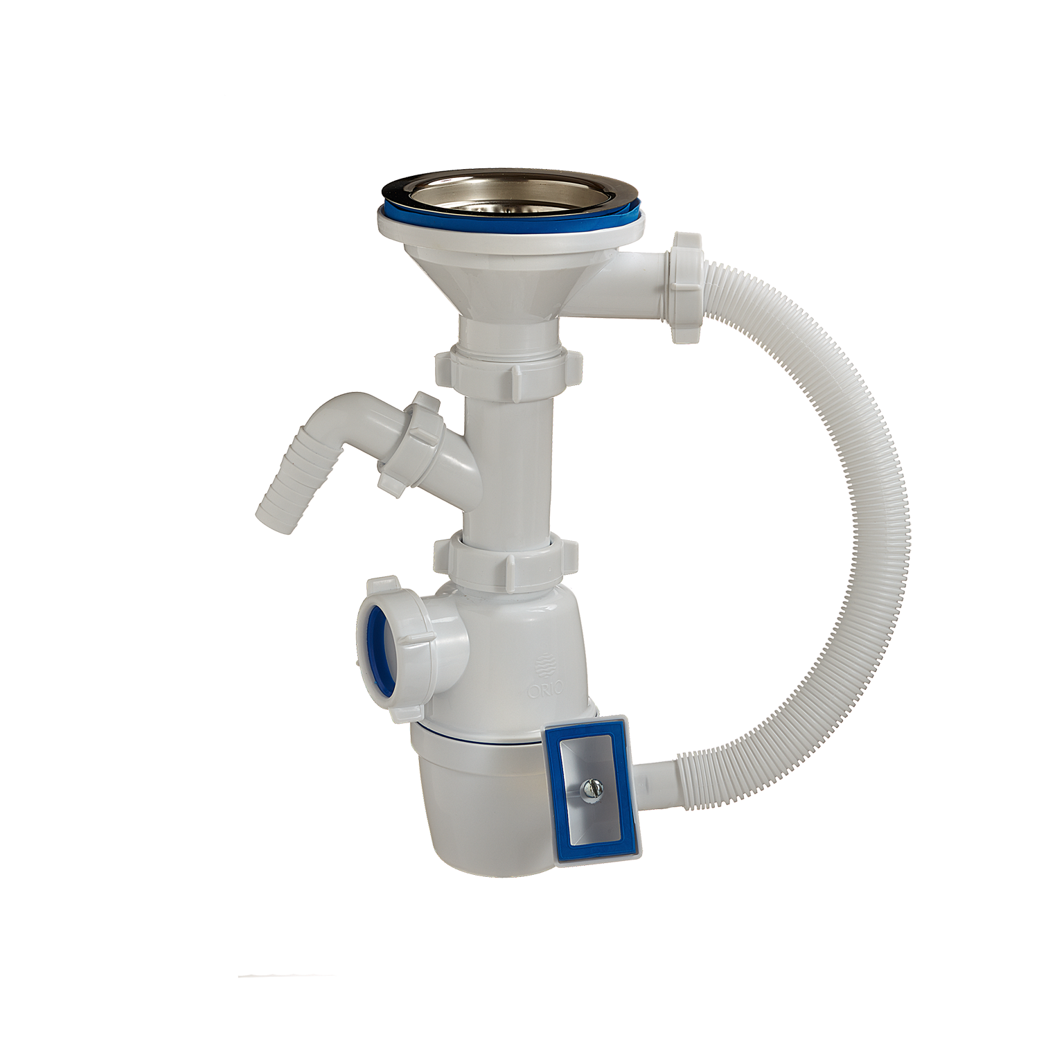 4012 Сифон 3 1/2 40 с переливом ОРИО  (30шт)