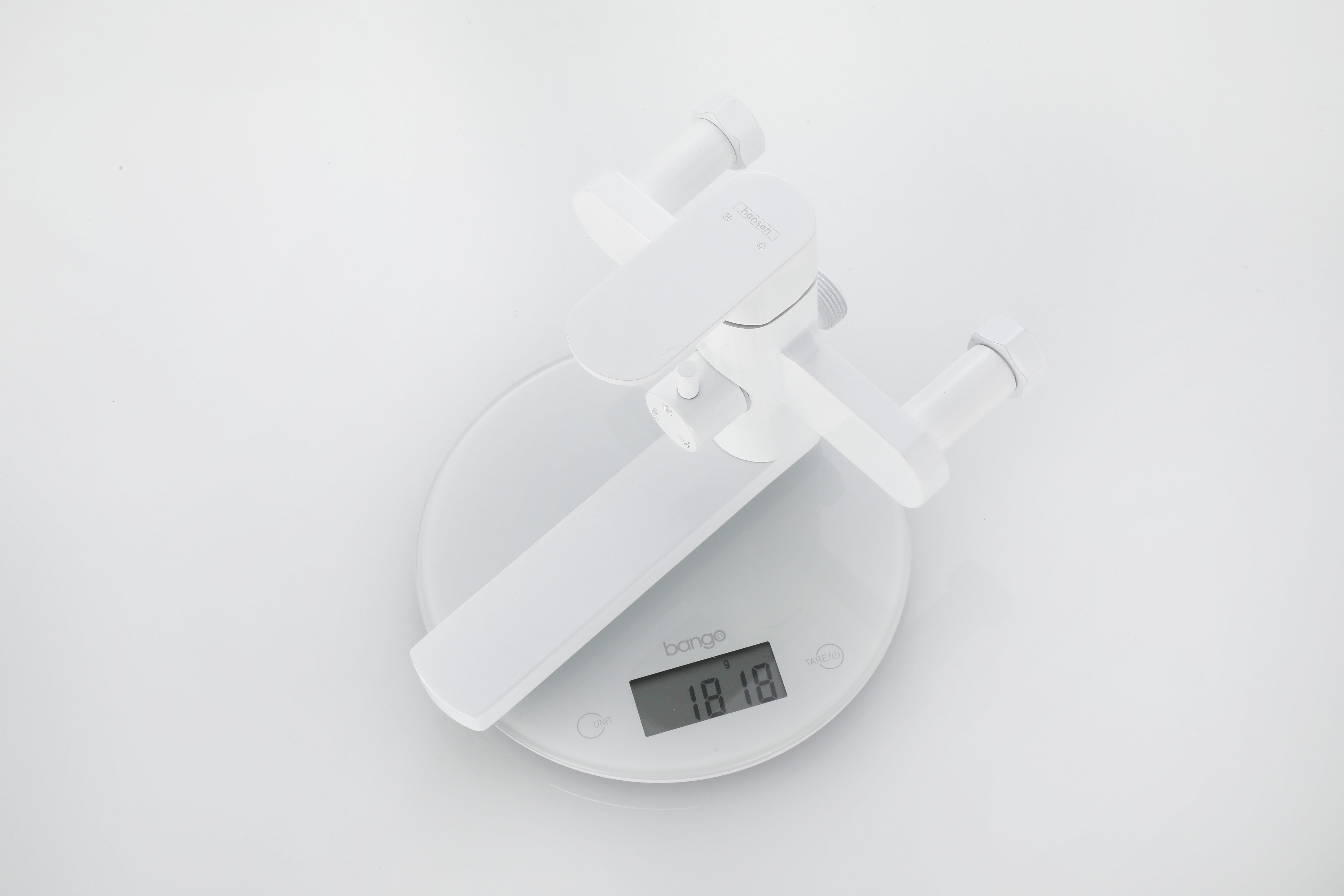 31304-F Од. душ. система из НЕРЖ. (БЕЛЫЙ)  HANSEN (4/1шт)