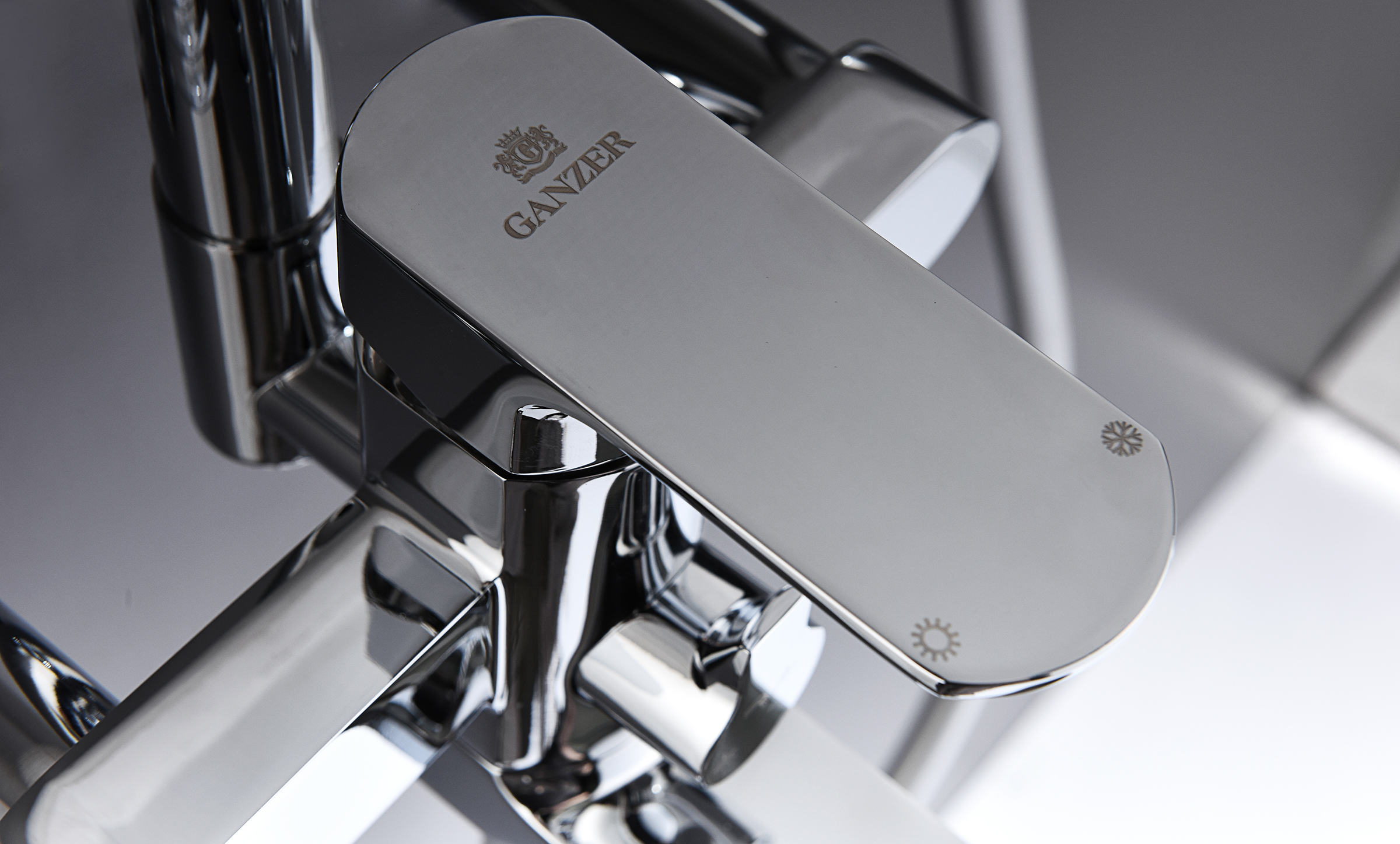 06161 Душевая система (ХРОМ) GANZER (4/1шт)