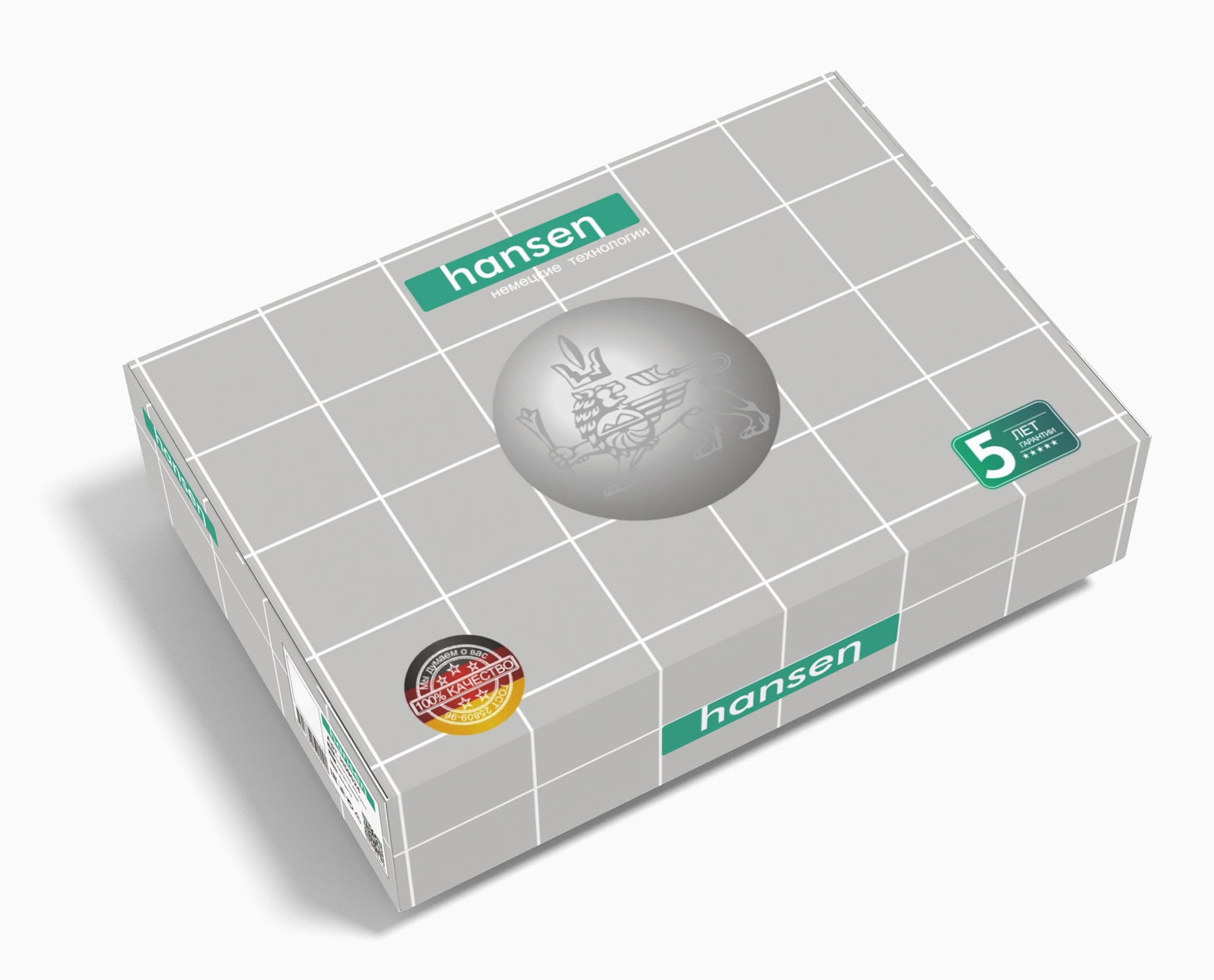 53016 Смеситель для кухни (ХРОМ) HANSEN (10/1шт)