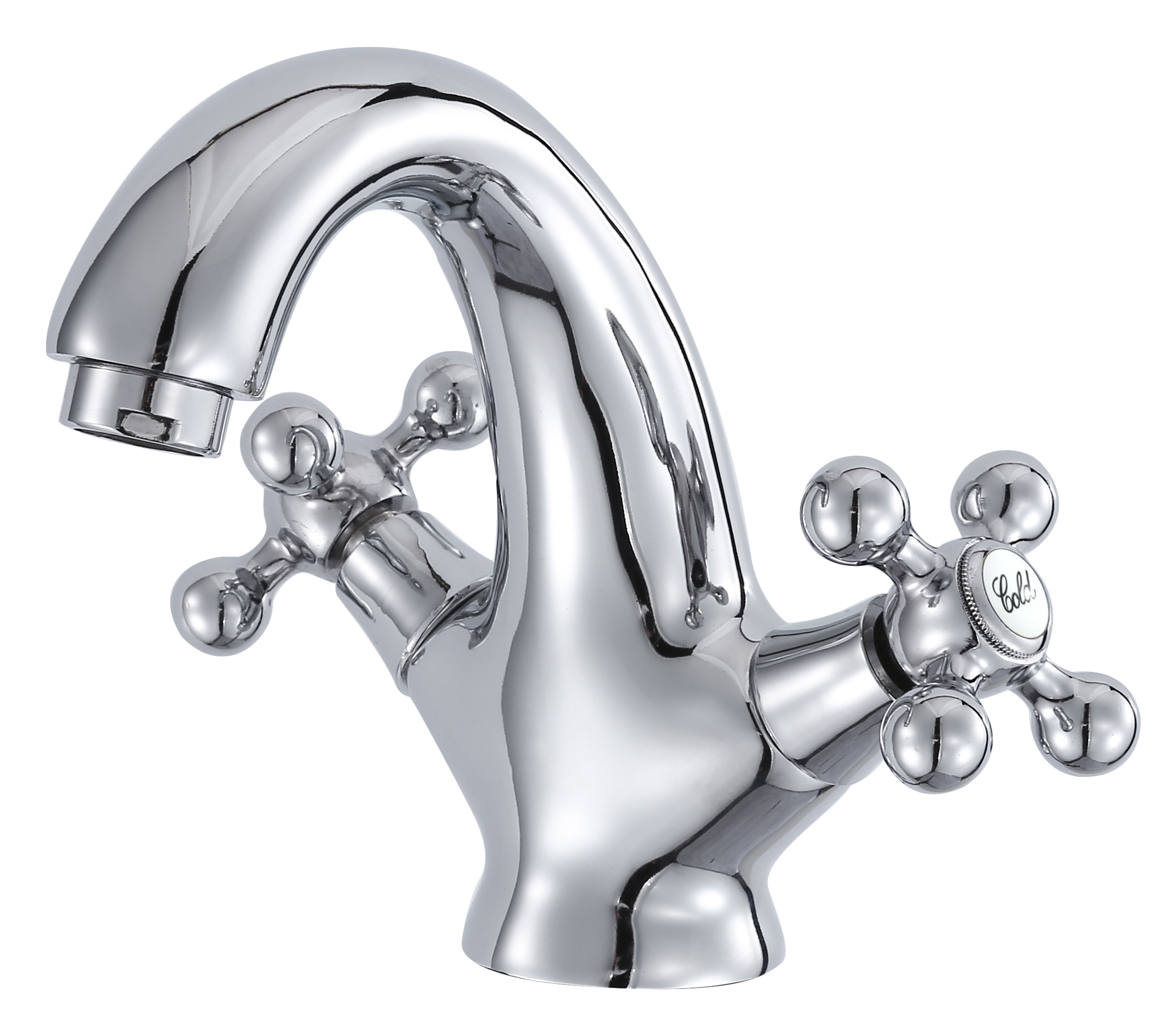 10050 Смеситель для умывальника (2 ручный) HANSEN  (10/1шт)