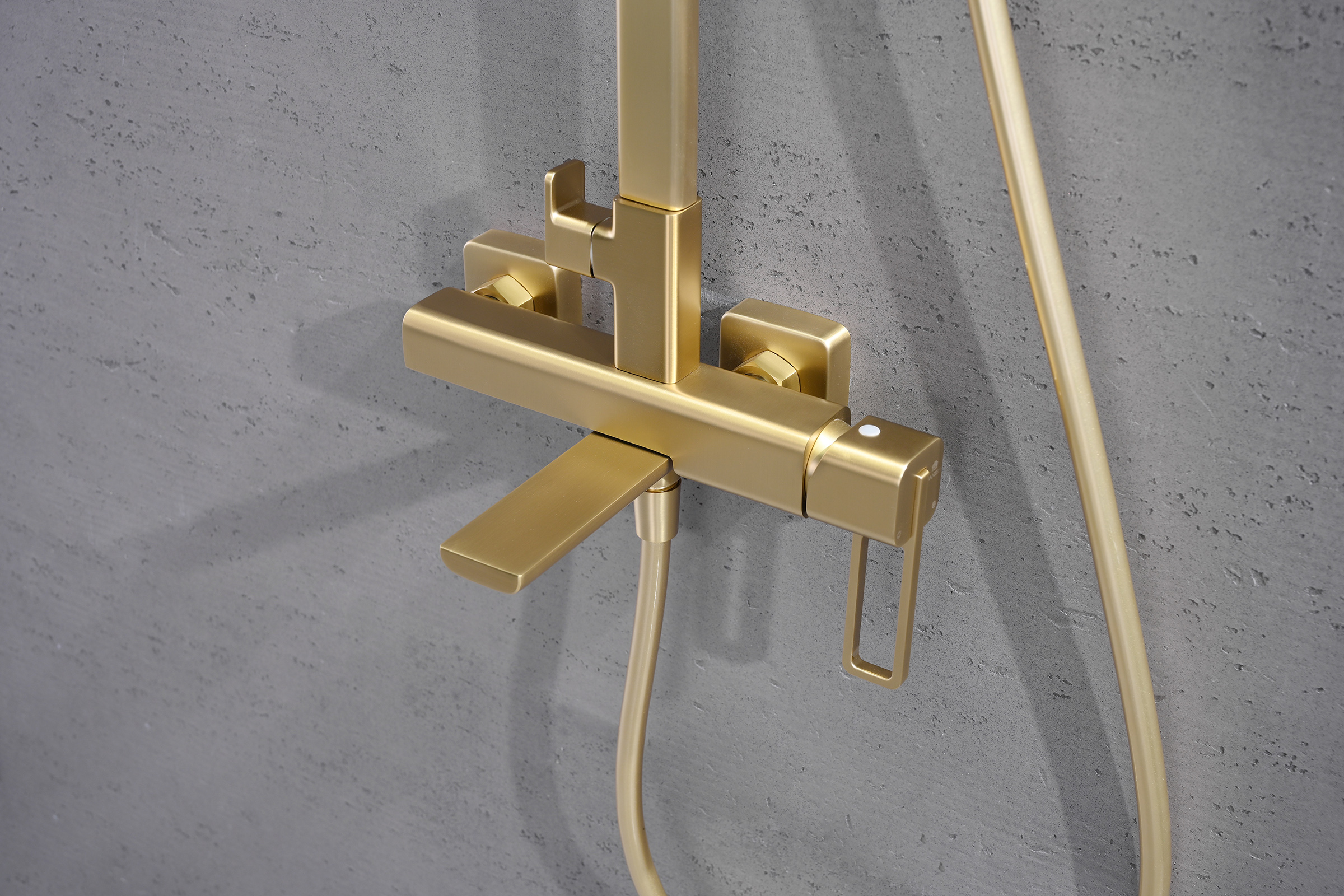 12163-S Душевая система (Мат. Золото) GANZER (5/1шт)