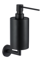 19527-C Дозатор кварил. для жидкого мыла  (ЧЕРНЫЙ) GANZER  (10/1шт)