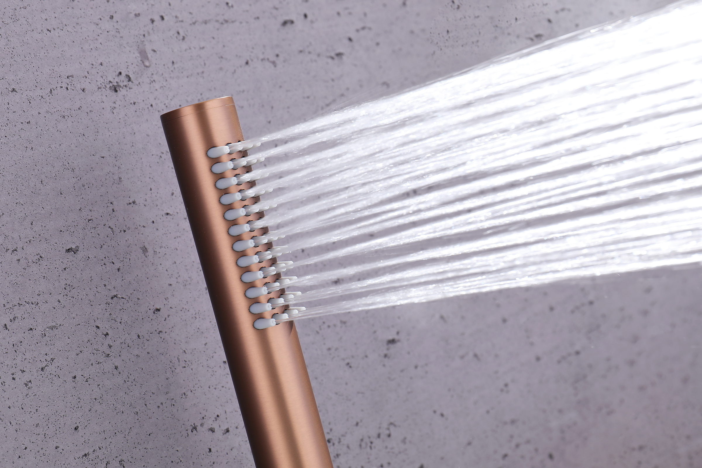 19134-R Встроенный смес. для ванны  (Роз. Золото) GANZER  (6/1шт)