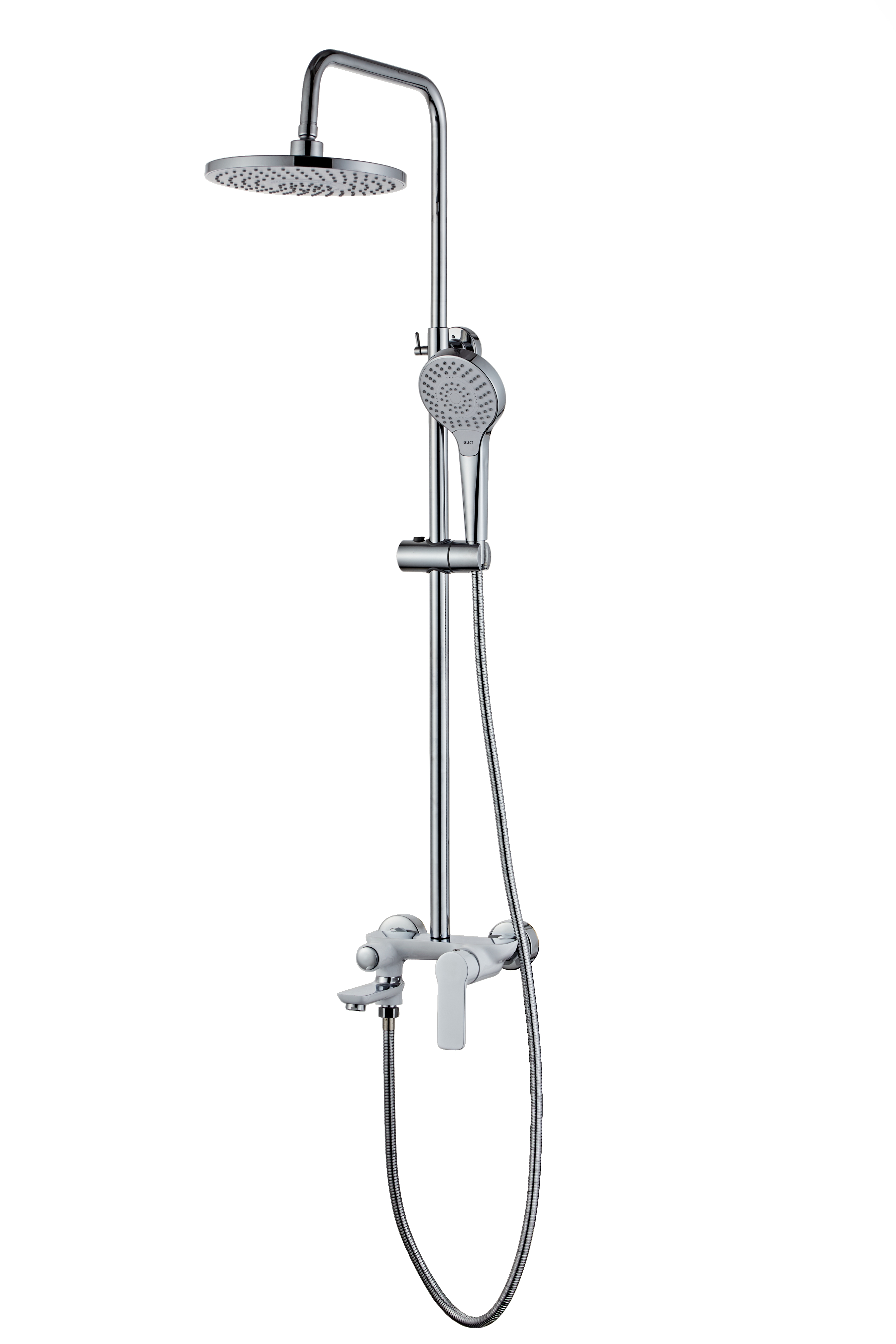 33037-F Однорукий душевой релинг  HANSEN  (4/1шт)