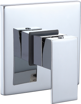 5103 Смеситель встраиваемый для душа КВАДРАТ  (10/1шт)