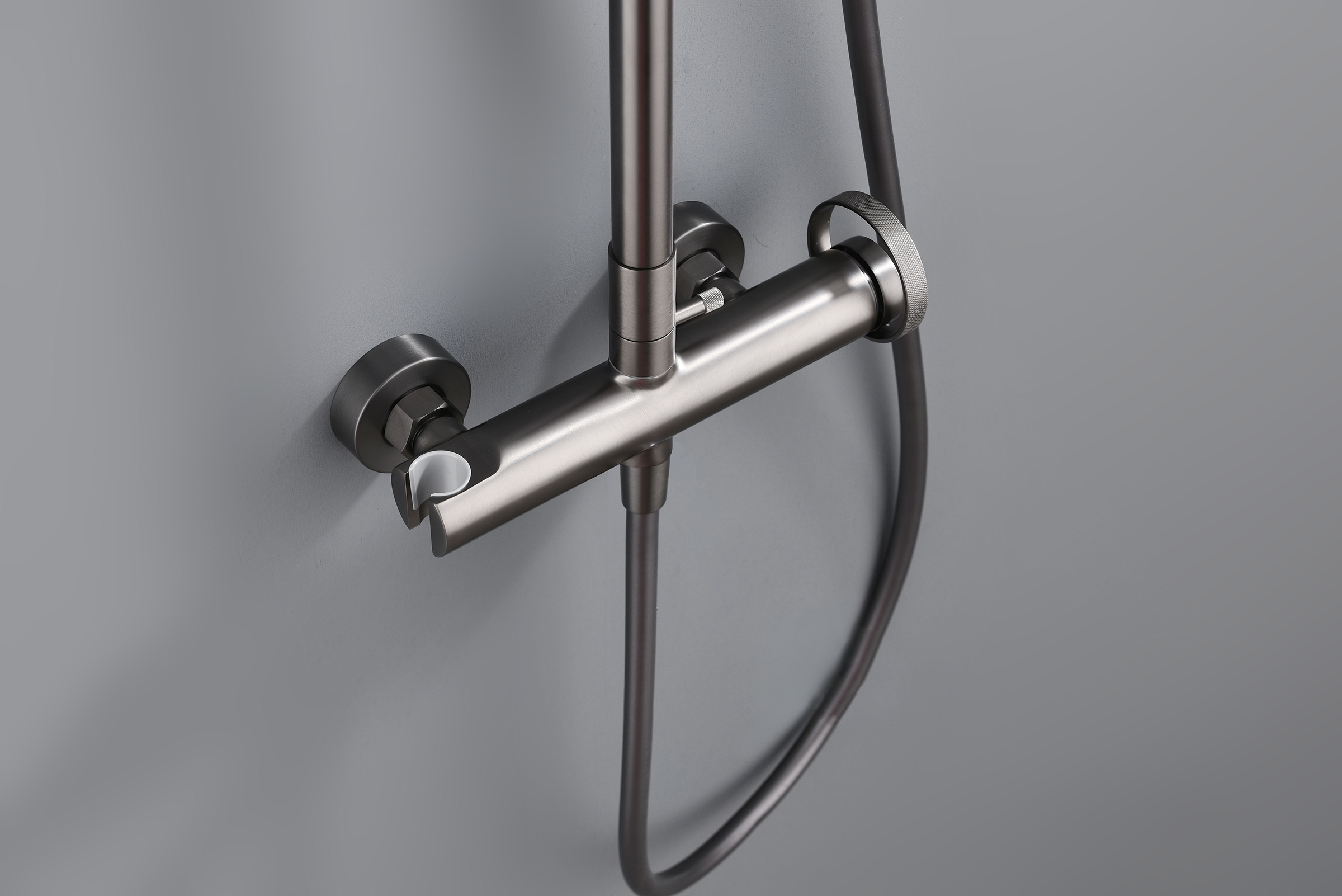 19160-Q Душевая система без излива (ГРАФИТ) GANZER (5/1шт)