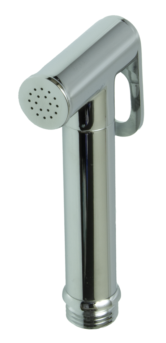 2012 Лейка метал. для биде хром.  GANZER  (100/1шт)