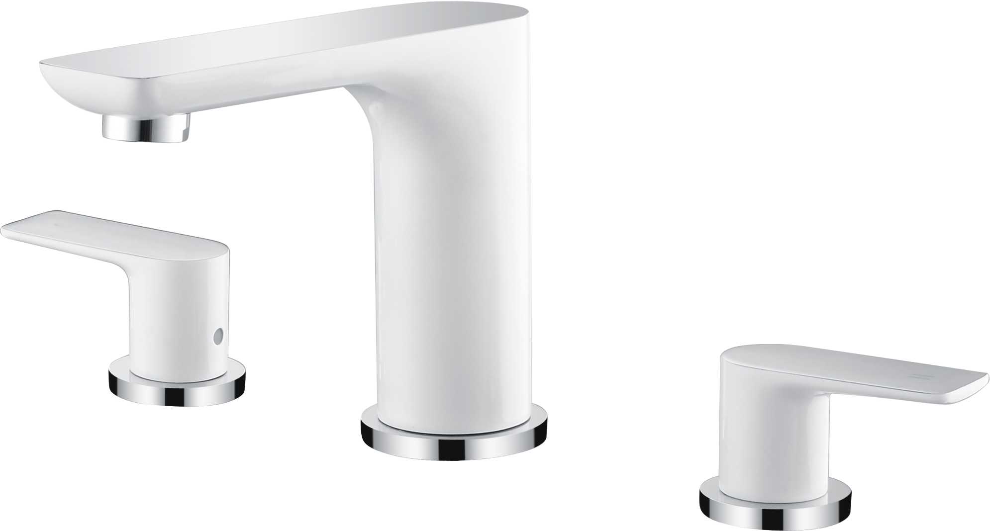 21015-F Смеситель на борт раковины (3-отв) GANZER  (10/1шт)