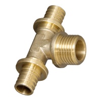 АКС. Тройник  16*1/2 M*16  "VER-PRO"  (120/5шт)