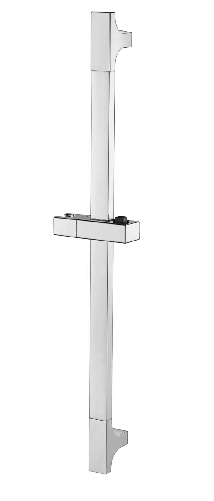 8004 Стойка для душа КВАДРАТ, НЕРЖ (без шлангаи лейки) HansenPRO (50/1шт)