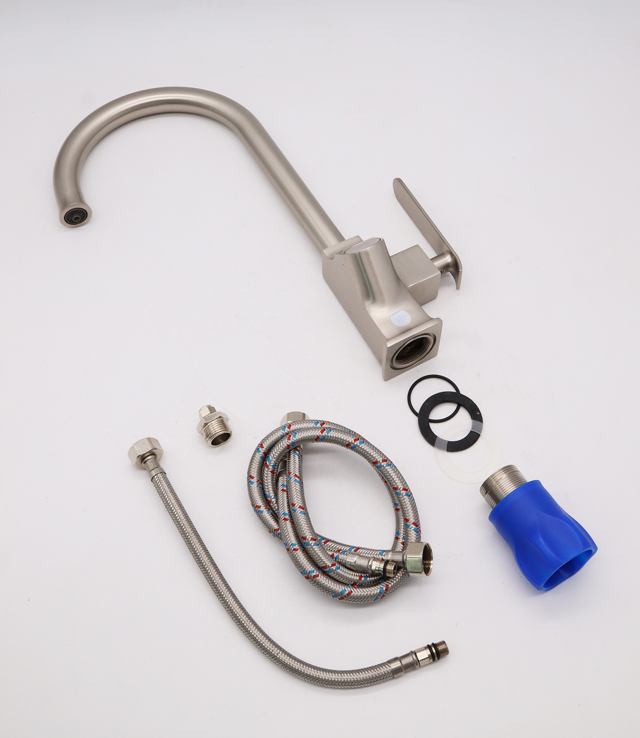 26025-G Смеситель  для кухни с фильт. САТИН "GANZER"  (10/1шт) Л/К