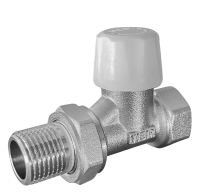 Вентиль для радиатора ПРЯМОЙ НИЖ. 1/2  ViEiR  (80/10шт).