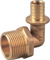 АКС. Уголок  25*1" M  "VER-PRO"  (90/2шт)