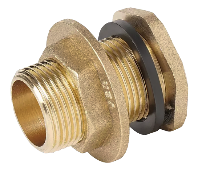 Врезка для бочки с контргайкой 2"  Ш.  ViEiR  (16/1шт)