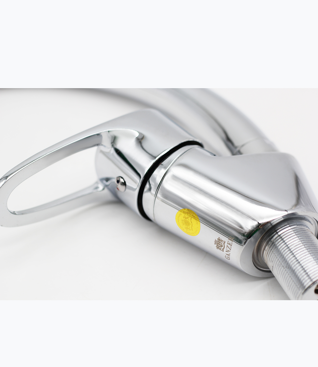 10021 Смеситель однорычажный для кухни "GANZER"  (10/1шт)