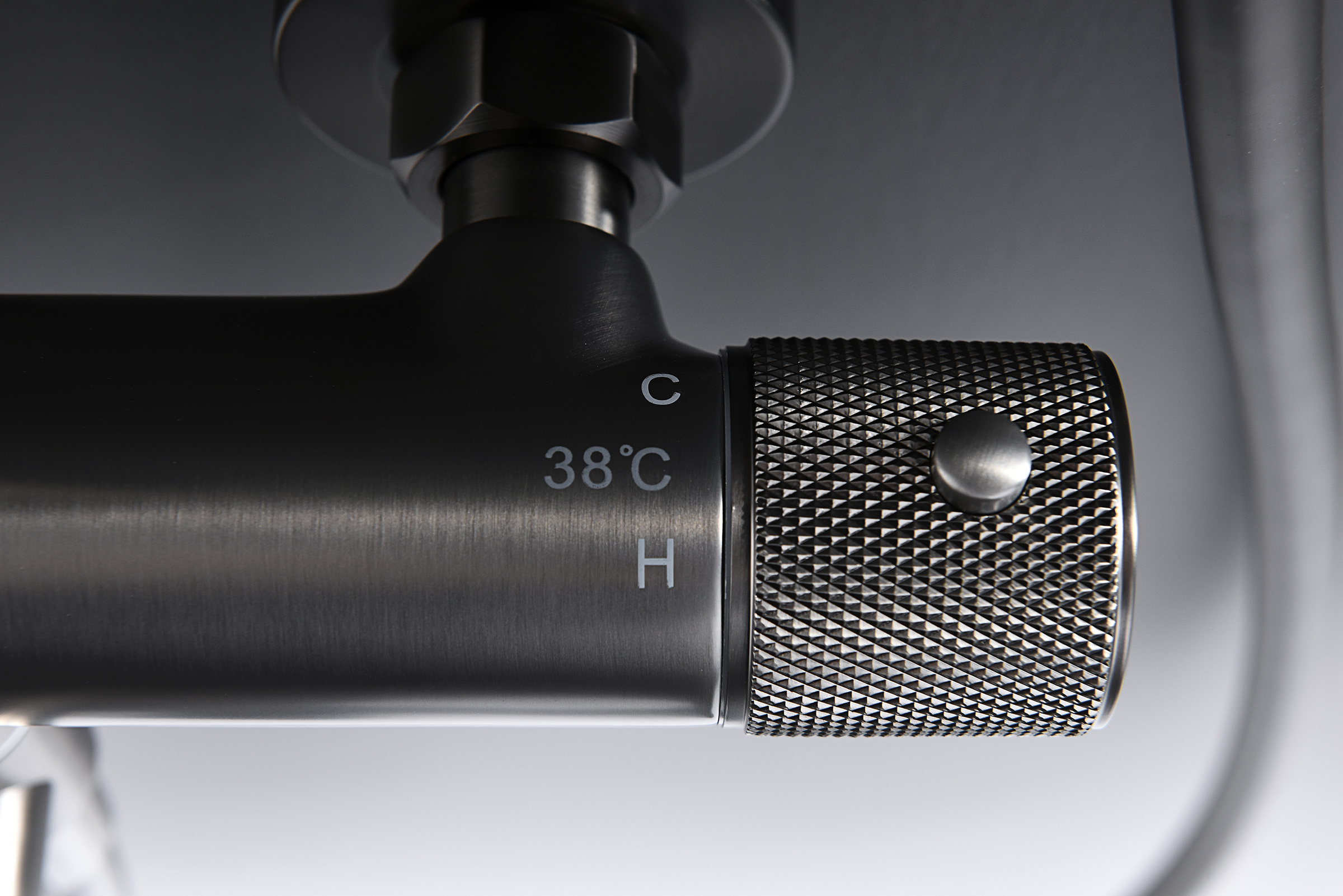 19170-Q Душевая система с термостатом (ГРАФИТ) GANZER (5/1шт)