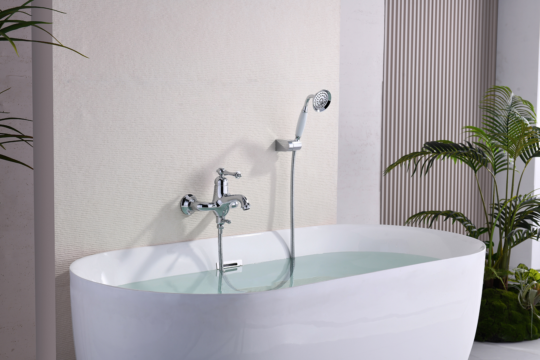 77031 Смеситель однорычажный для ванны GANZER  (8/1шт)