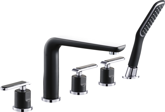 52031-C  Смеситель на борт ванны  GANZER  (5/1шт)