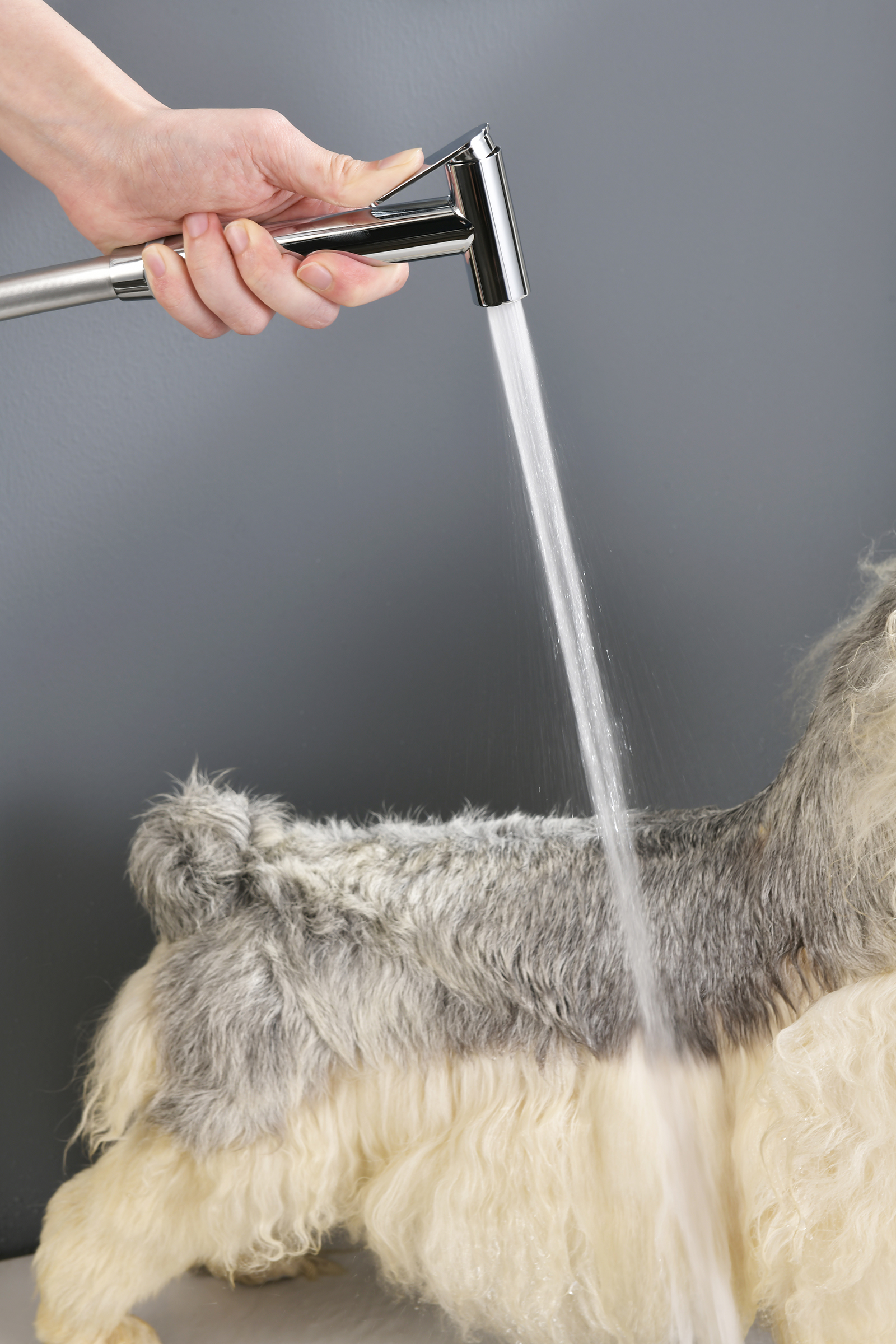 07157 Смеситель встраиваемый с ГИГ. душем (ХРОМ) GANZER (10/1шт)