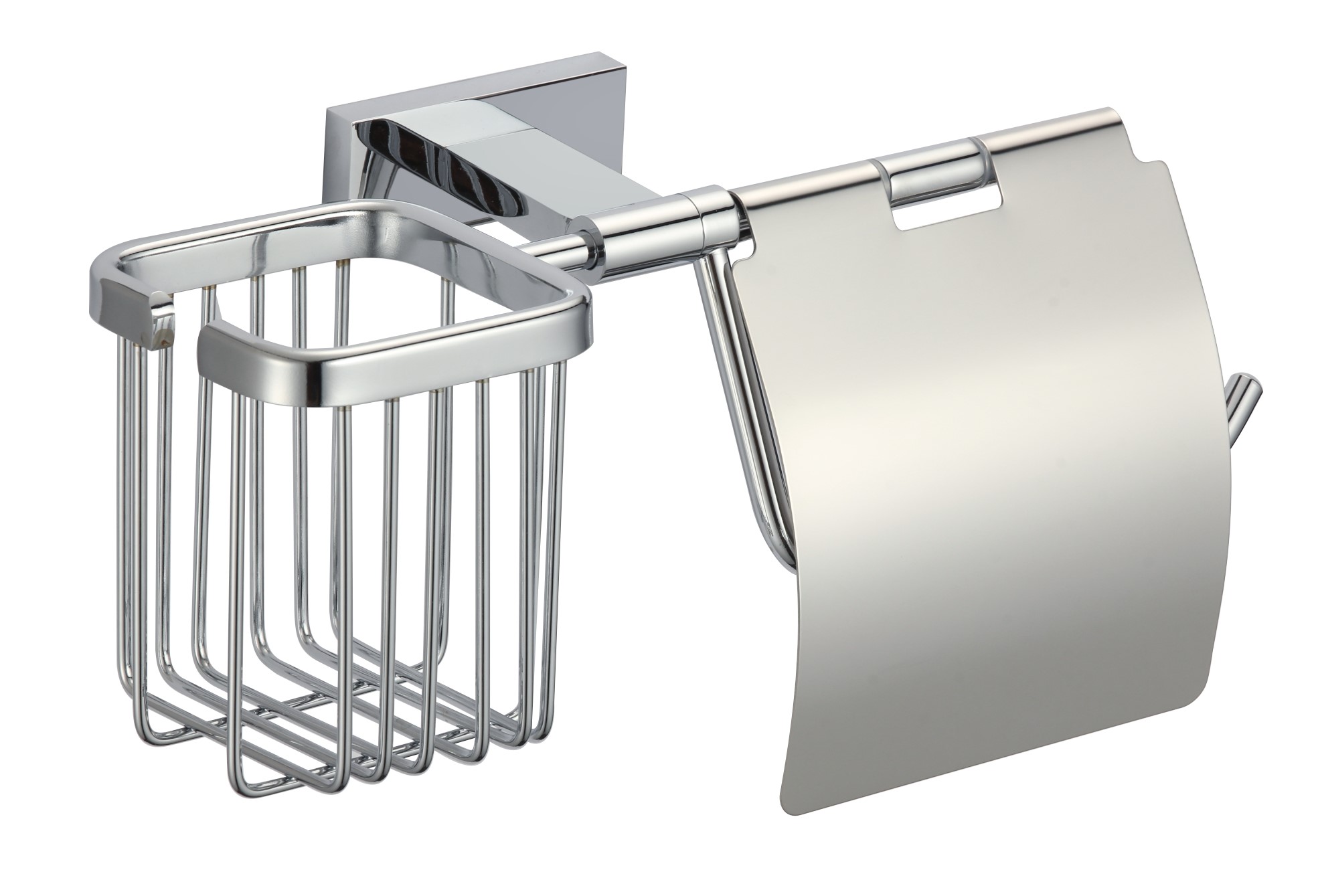 88031R Б/держатель+осв. правый (ХРОМ) GANZER (10/1шт)