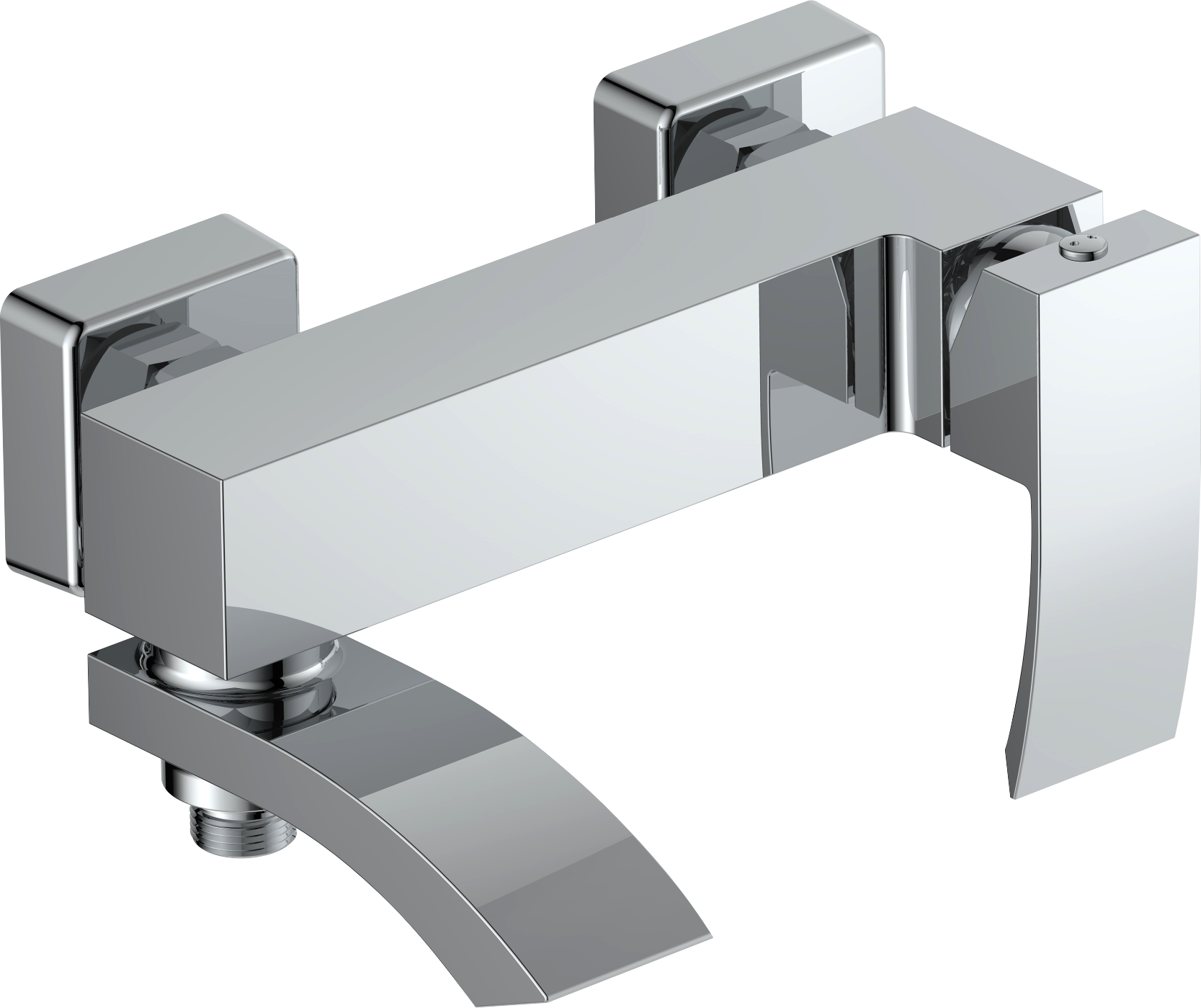 44031 Смес. од. поворотный для ванны  "GANZER"  (10/1шт)