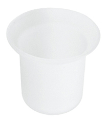 205 Стакан для ершика (стеклянный) РОТАТО  (40/1шт)