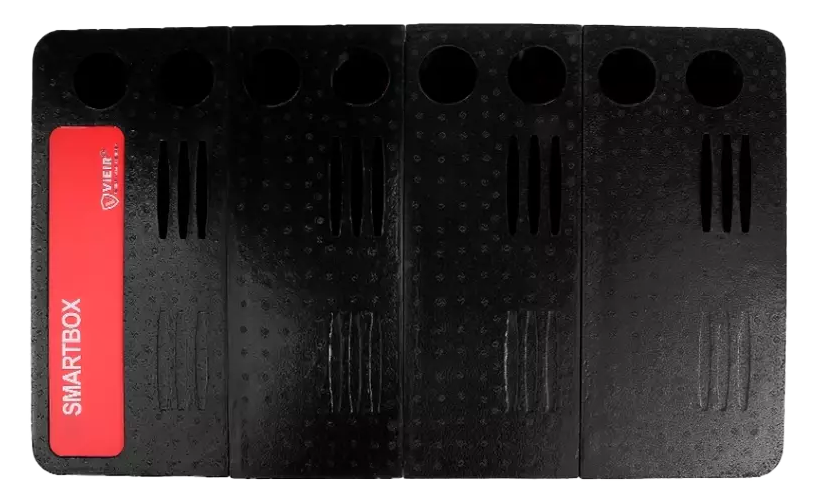 Распределительный колл. в блочной теплоизоляции SMARTBOX для 4-ех насосных групп 1"нр.  ViEiR  (1шт)