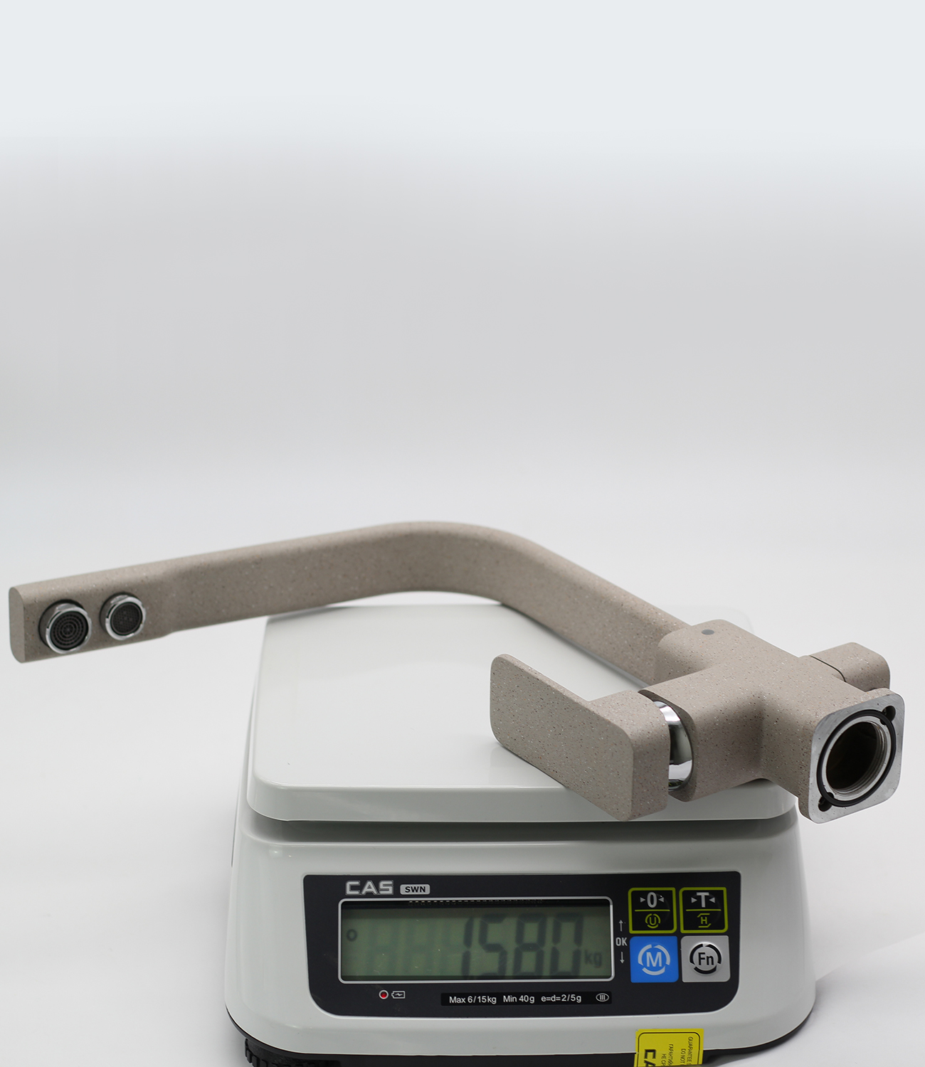 12025-A Смеситель(БЕЖ. ПЕСОЧ) с фильтром GANZER  (10/1шт)  Л/К