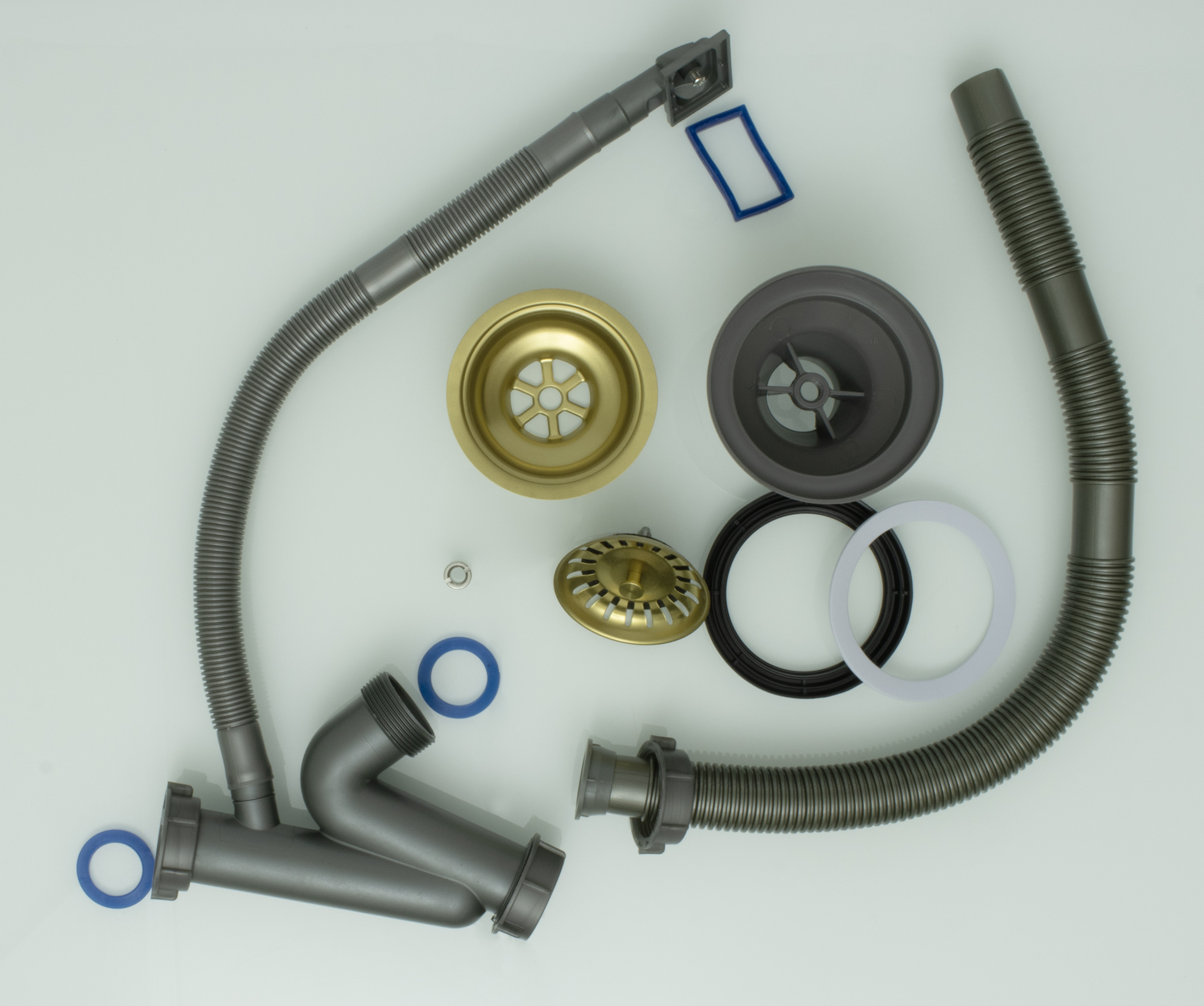 Мойка НЕРЖ  50х50  (МАТ. ЗОЛОТО) с дозатором  HANSEN  (1шт)