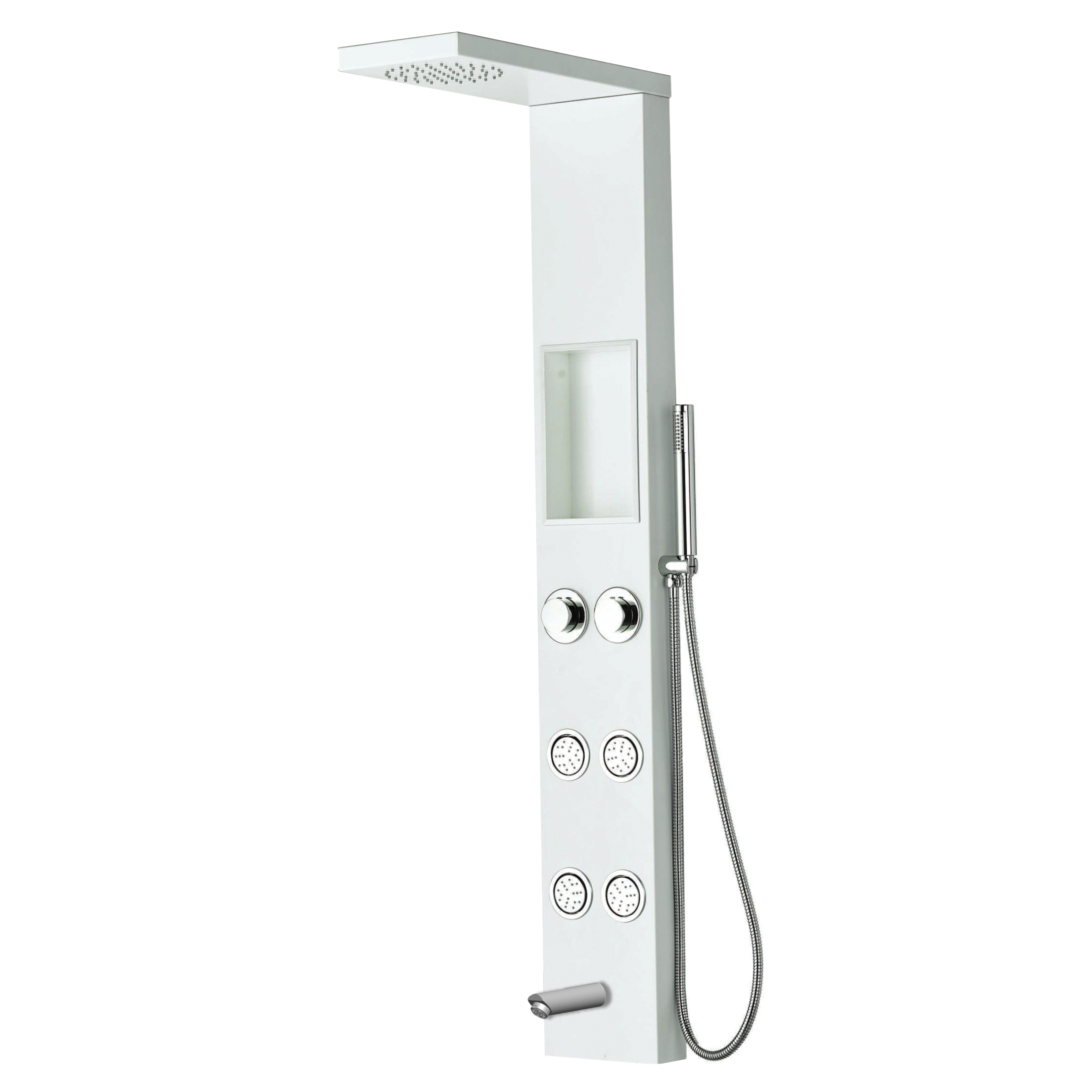 36003 Панель для душевой кабины (ХРОМ)  HANSEN