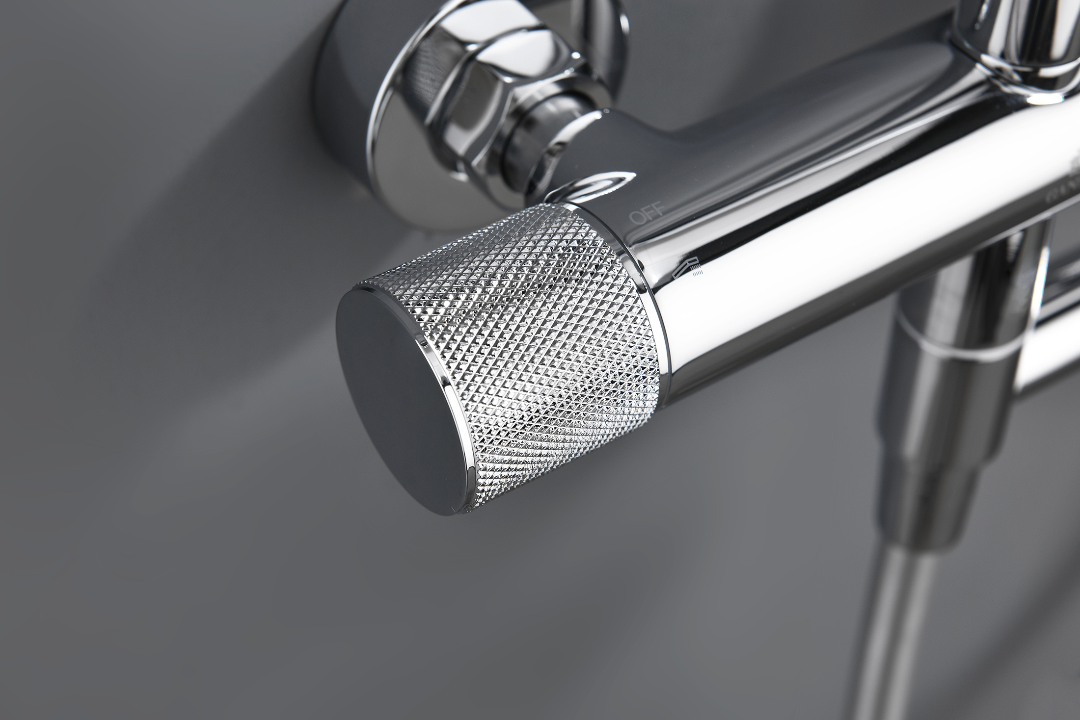 19170 Душевая система с термостатом (ХРОМ) GANZER (5/1шт)