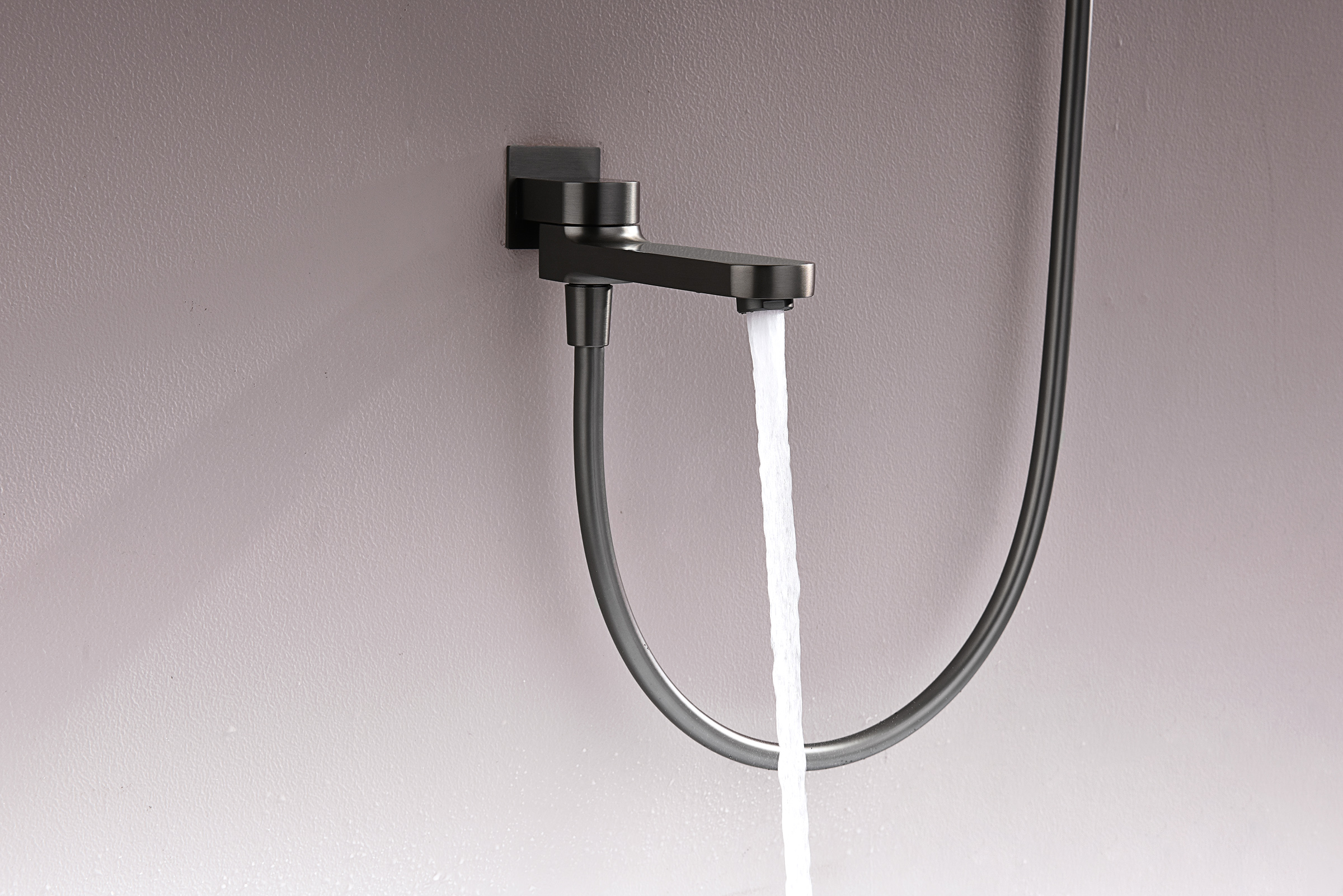 06165-Q Смеситель встраиваемый для душа с 3-функ. (ГРАФИТ) GANZER (6/1шт)